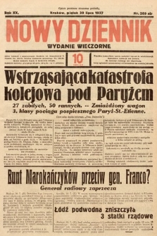 Nowy Dziennik (wydanie wieczorne). 1937, nr 200