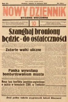 Nowy Dziennik (wydanie wieczorne). 1937, nr 224