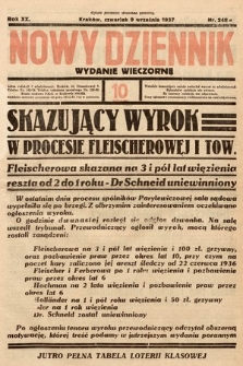 Nowy Dziennik (wydanie wieczorne). 1937, nr 248