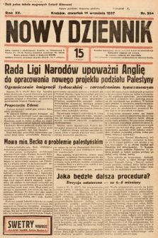Nowy Dziennik. 1937, nr 254