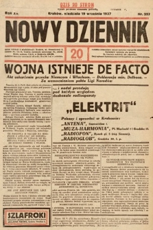 Nowy Dziennik. 1937, nr 257