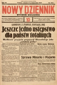 Nowy Dziennik (wydanie wieczorne). 1937, nr 280