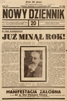 Nowy Dziennik. 1937, nr 299