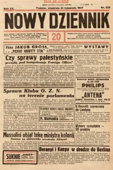 Nowy Dziennik. 1937, nr 320