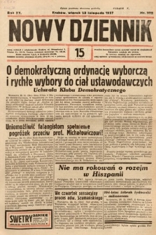 Nowy Dziennik. 1937, nr 322