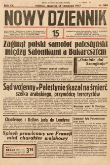 Nowy Dziennik. 1937, nr 324