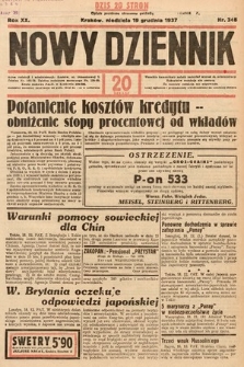 Nowy Dziennik. 1937, nr 348