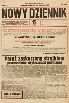 Nowy Dziennik. 1937, nr 357
