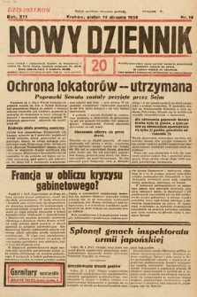 Nowy Dziennik. 1938, nr 14