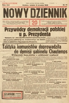 Nowy Dziennik. 1938, nr 15