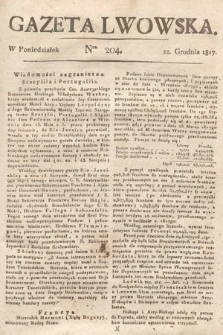 Gazeta Lwowska. 1817, nr 204