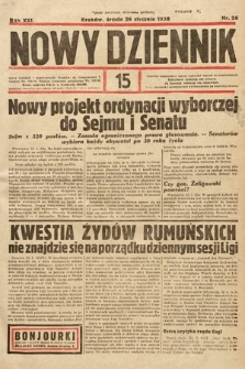 Nowy Dziennik. 1938, nr 26