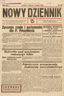 Nowy Dziennik. 1938, nr 32