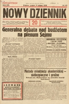Nowy Dziennik. 1938, nr 42