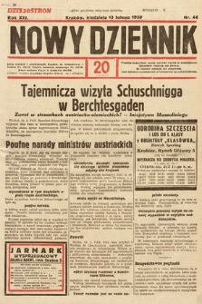 Nowy Dziennik. 1938, nr 44