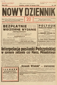 Nowy Dziennik. 1938, nr 49