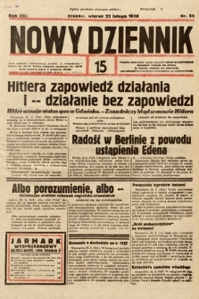 Nowy Dziennik. 1938, nr 53