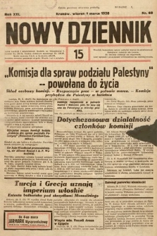 Nowy Dziennik. 1938, nr 60
