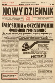 Nowy Dziennik. 1938, nr 65