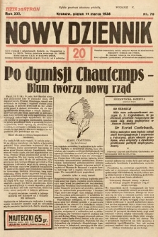 Nowy Dziennik. 1938, nr 70