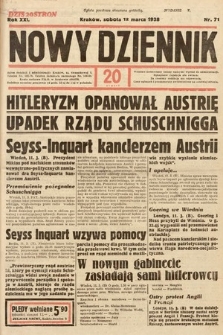 Nowy Dziennik. 1938, nr 71