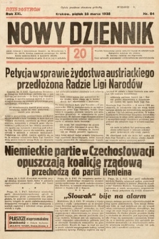 Nowy Dziennik. 1938, nr 84