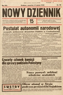 Nowy Dziennik. 1938, nr 90
