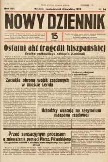 Nowy Dziennik. 1938, nr 94