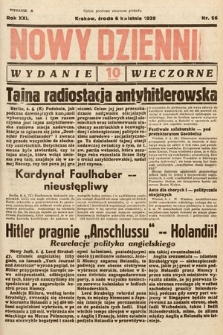 Nowy Dziennik (wydanie wieczorne). 1938, nr 96