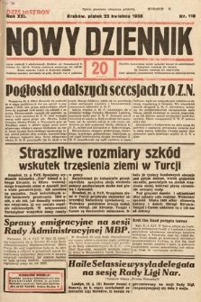 Nowy Dziennik. 1938, nr 110