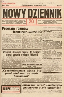 Nowy Dziennik. 1938, nr 111