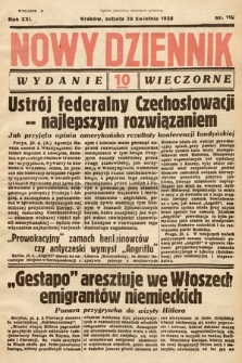Nowy Dziennik (wydanie wieczorne). 1938, nr 118