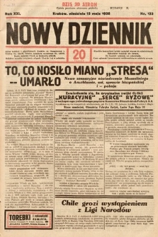 Nowy Dziennik. 1938, nr 133