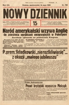 Nowy Dziennik. 1938, nr 134