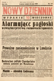 Nowy Dziennik (wydanie wieczorne). 1938, nr 138