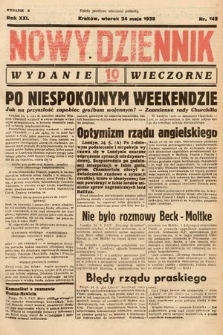 Nowy Dziennik (wydanie wieczorne). 1938, nr 142