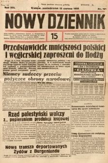 Nowy Dziennik. 1938, nr 161