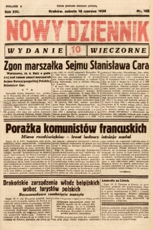 Nowy Dziennik (wydanie wieczorne). 1938, nr 166