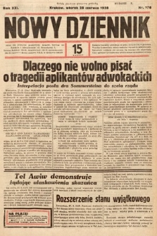 Nowy Dziennik. 1938, nr 176