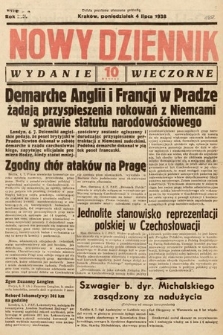 Nowy Dziennik (wydanie wieczorne). 1938, nr 182