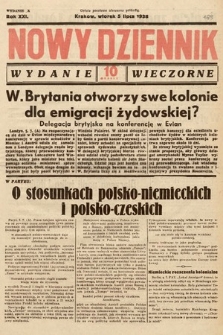Nowy Dziennik (wydanie wieczorne). 1938, nr 183 