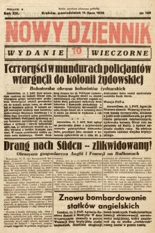 Nowy Dziennik (wydanie wieczorne). 1938, nr 189