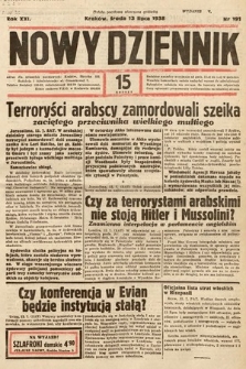 Nowy Dziennik. 1938, nr 191