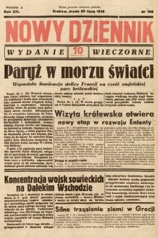 Nowy Dziennik (wydanie wieczorne). 1938, nr 198