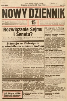 Nowy Dziennik. 1938, nr 206