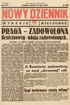Nowy Dziennik (wydanie wieczorne). 1938, nr 206