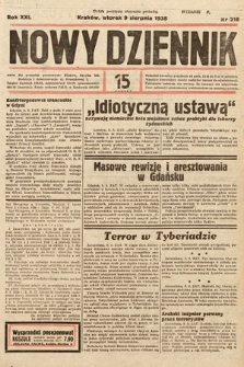 Nowy Dziennik. 1938, nr 218