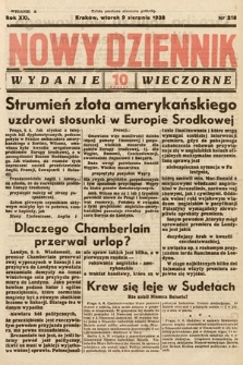 Nowy Dziennik (wydanie wieczorne). 1938, nr 218
