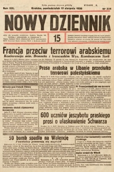 Nowy Dziennik. 1938, nr 224