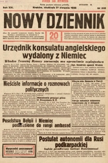 Nowy Dziennik. 1938, nr 230
